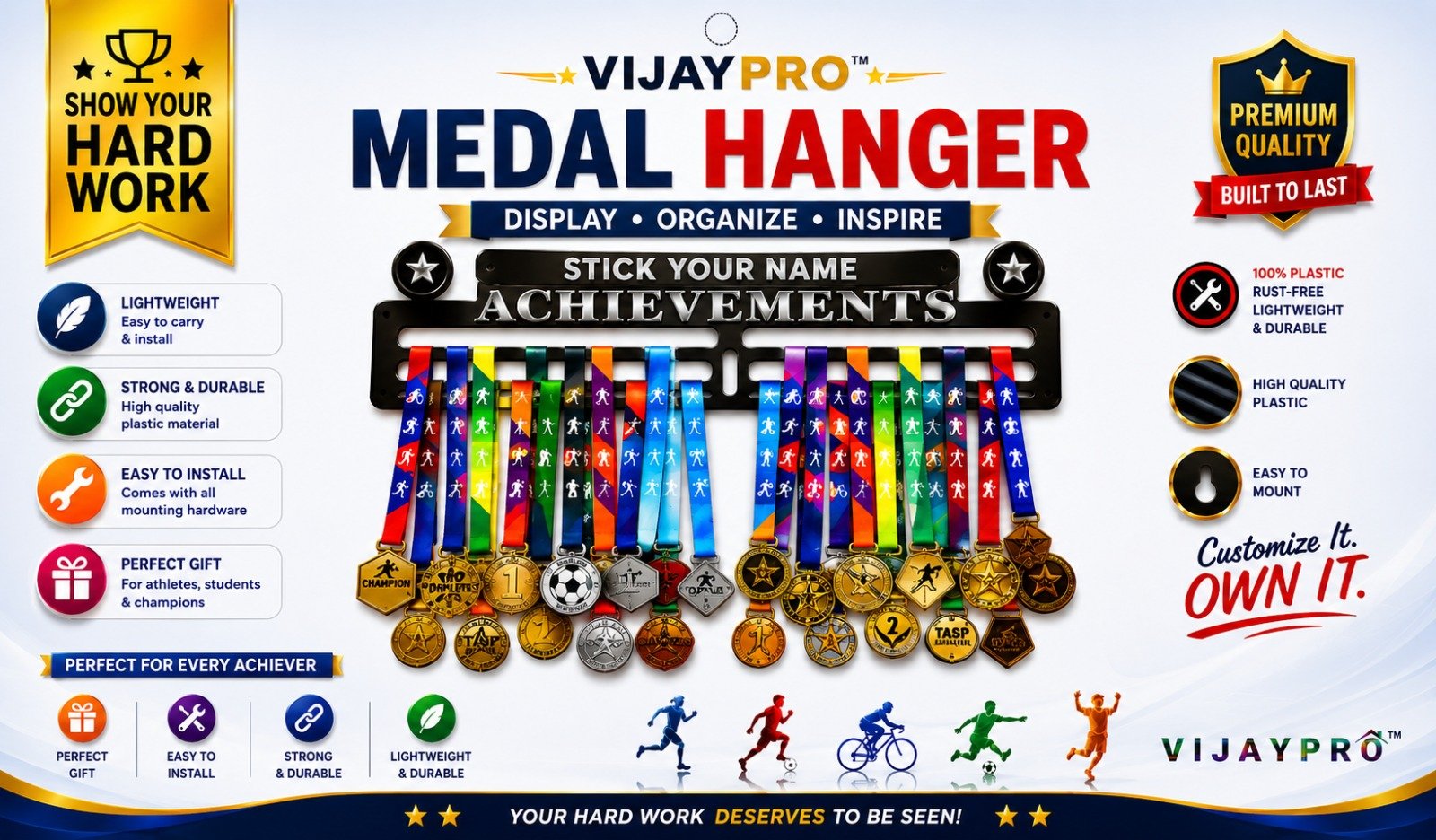 VIJAYPRO Medal Hanger